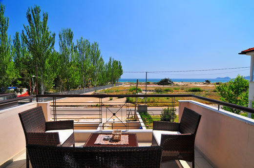 Golden Sunrise Apartments Chrysi Ammoudia Exterior foto