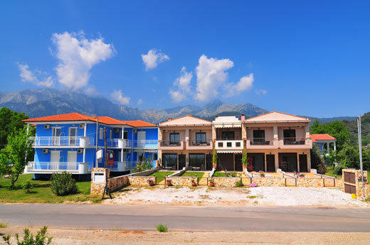 Golden Sunrise Apartments Chrysi Ammoudia Exterior foto